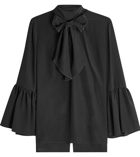 fendi black blouse